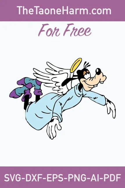 Celebrate the playful spirit of Goofy with our free Goofy Angel SVG design. Available in SVG, DXF, EPS, AI, PDF, and PNG formats, this design brings a whimsical touch to your projects. Download now and craft with Disney magic! Celebrate the playful spirit of Goofy with our free Goofy Angel SVG design. Available in SVG, DXF, EPS, AI, PDF, and PNG formats, this design brings a whimsical touch to your projects. Download now and craft with Disney magic!
