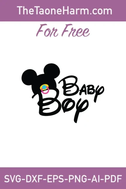 This charming image showcases the "Baby Boy SVG Free" design, available for free download on our online store. It is provided in six versatile file formats (SVG, DXF, EPS, AI, PDF, PNG) and beautifully captures the essence of celebrating a new baby boy. Download it today and infuse your creations with warmth and joy.