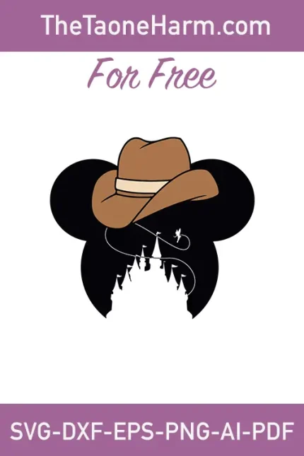 Yeehaw! Discover the "Mickey Mouse Cowboys SVG" design, available for free on our online store. This adorable illustration showcases Mickey Mouse as a cowboy, perfect for Disney fans and craft enthusiasts. The design is offered in six file formats (SVG, DXF, EPS, AI, PDF, and PNG), ensuring compatibility with various crafting and design software. Saddle up and let your creativity run wild with this cowboy Mickey Mouse SVG!
