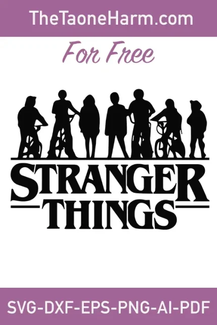 Enhance your crafting projects with our free SVG Cricut Stranger Things SVG design, available in six file formats (SVG, DXF, EPS, AI, PDF, and PNG). Immerse yourself in the world of Stranger Things and bring your creations to life.