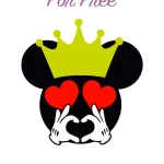 Mouse king svg, Disney free svg files for cricut, Free disney svg cut files