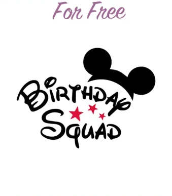 Birthday Squad svg,disney birthday squad svg,birthday squad svg free,disney birthday squad svg free