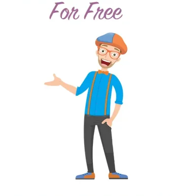 Explore our free "Blippi SVG Free" design, compatible with six different file formats (SVG, DXF, EPS, AI, PDF, PNG). Add a touch of education and entertainment to your creative projects effortlessly.