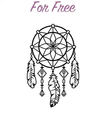 Explore our free "Boho Dream Catcher SVG Free" design, compatible with six different file formats (SVG, DXF, EPS, AI, PDF, PNG). Let the boho dream catcher inspire your creativity and add a touch of free-spirited charm to your crafting projects.