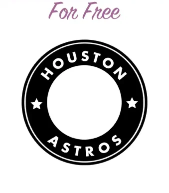 Explore our free "Cricut Astros SVG Free" design, compatible with six different file formats (SVG, DXF, EPS, AI, PDF, PNG). Show off your Houston Astros support in style with this iconic logo.