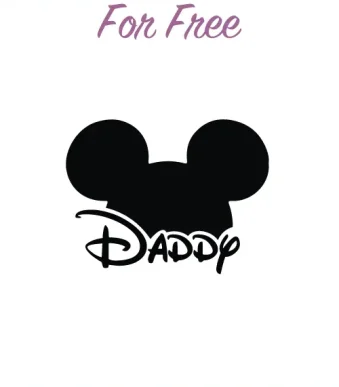 This captivating image showcases the "Daddy SVG Free" design, available for free on our online store. It comes in six versatile file formats (SVG, DXF, EPS, AI, PDF, PNG) and beautifully symbolizes the cherished connection between fathers and their children. Download it today and add a touch of warmth to your creative projects.