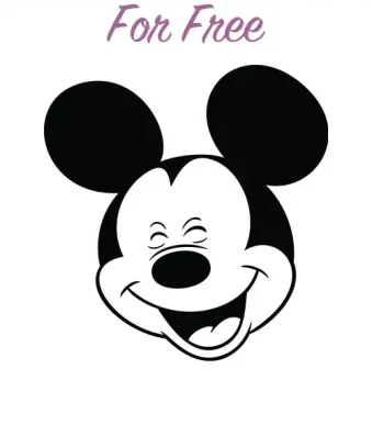 Introducing the Free Mickey Mouse Head SVG, a must-have for Disney fans and creative minds. This design is available in six file formats (SVG, DXF, EPS, AI, PDF, PNG). Download now and infuse your projects with the iconic charm of Mickey Mouse!