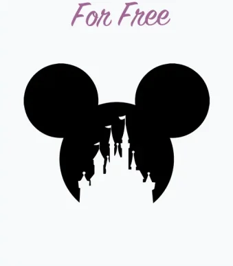 mickey castle svg,disney castle with mickey head svg,disney castle cricut