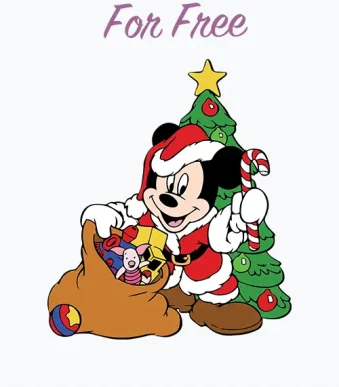 Download our free Mickey Mouse Christmas Tree SVG design and add festive Disney charm to your crafts. Get in the holiday spirit with 6 versatile formats including SVG, DXF, and more. Start crafting now!