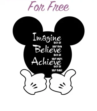 Behold the enchanting "Mickey Mouse Quotes SVG Files" design, available for free on our online store. This collection features iconic quotes from Mickey Mouse himself and is perfect for Disney fans and craft enthusiasts. The design is offered in six file formats (SVG, DXF, EPS, AI, PDF, and PNG), ensuring compatibility with various crafting and design software. Bring the magic of Mickey Mouse quotes into your creative projects with this charming Mickey Mouse SVG.