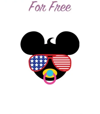 Unleash your creativity with our free Mickey with American Sunglasses SVG design. This captivating artwork, available in 6 file formats (SVG, DXF, EPS, AI, PDF, PNG), features Mickey Mouse wearing stylish American flag sunglasses, making it a must-have for Disney enthusiasts and those looking for patriotic clipart.