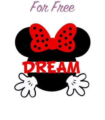 Our "Minnie Mouse Dream SVG" design beautifully captures the dreamy essence of Minnie Mouse. Available in six file formats (SVG, DXF, EPS, AI, PDF, and PNG), this design is perfect for Disney-themed crafting and decorating projects, bringing a touch of magic to your creations.