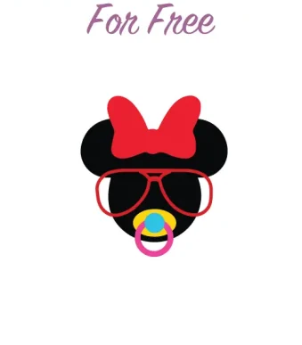 Unleash your creativity with our free Minnie Mouse Sunglasses SVG design. This enchanting artwork, available in 6 file formats (SVG, DXF, EPS, AI, PDF, PNG), showcases Minnie Mouse wearing stylish sunglasses, making it a must-have for Disney enthusiasts and those seeking free Disney SVG files for download.