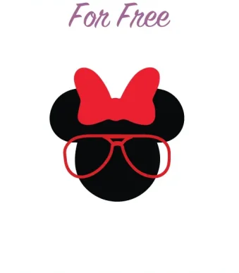 Unleash your creativity with our free Minnie Mouse with Sunglasses SVG design. This captivating artwork, available in 6 file formats (SVG, DXF, EPS, AI, PDF, PNG), features Minnie Mouse donning stylish sunglasses, making it a must-have for Disney enthusiasts and crafters looking for free SVG images with a Disney touch.