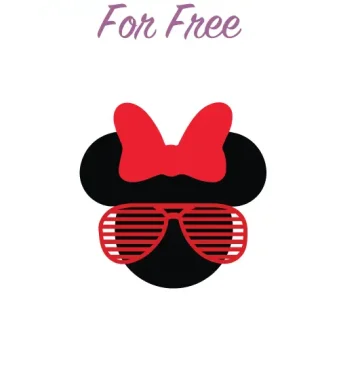 Unleash your creativity with our free Minnie Mouse with Sunglasses SVG design. This captivating artwork, available in 6 file formats (SVG, DXF, EPS, AI, PDF, PNG), features Minnie Mouse donning stylish sunglasses, making it a must-have for Disney enthusiasts and vinyl crafters.