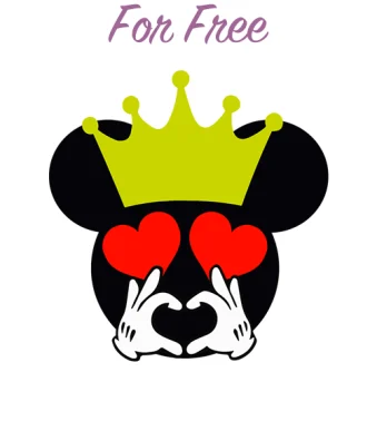 Our "Mouse King SVG" design brings the beloved character to life in stunning detail. Available in six file formats (SVG, DXF, EPS, AI, PDF, and PNG), this design is perfect for Disney-themed crafting and decorating projects.